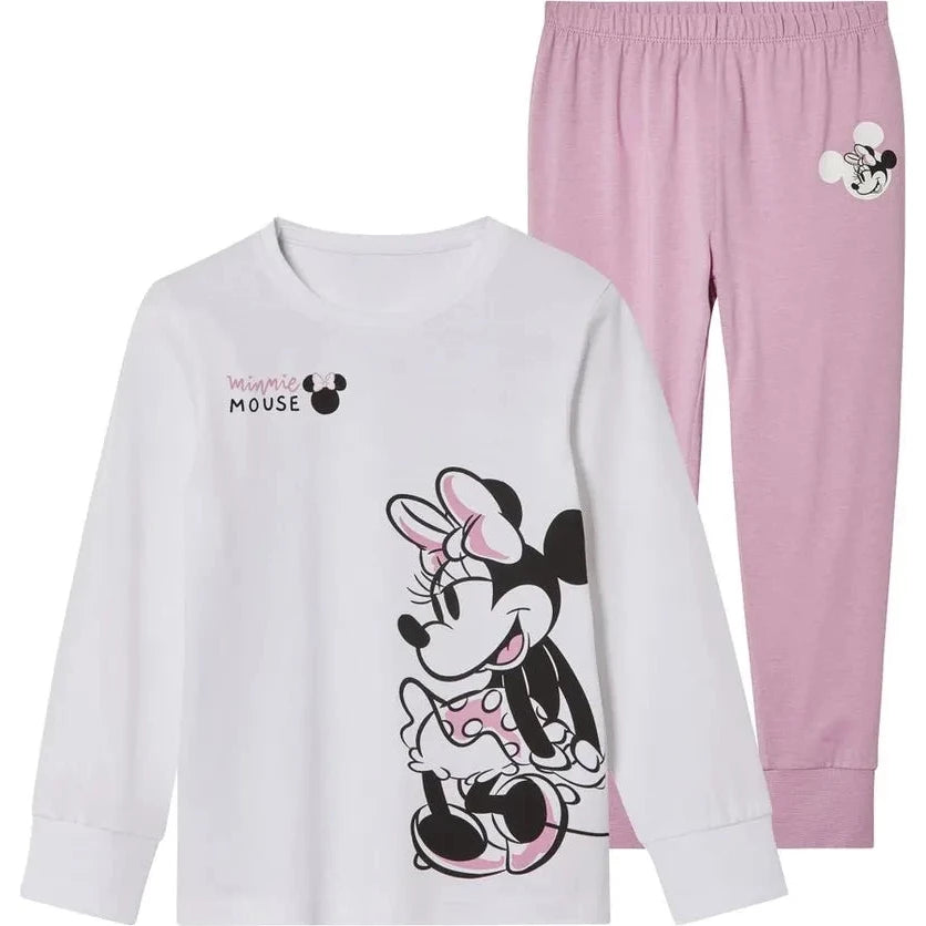 Lidl Girls' Soft 100% Cotton Long Sleeve Pajama Set for Comfortable Sleep